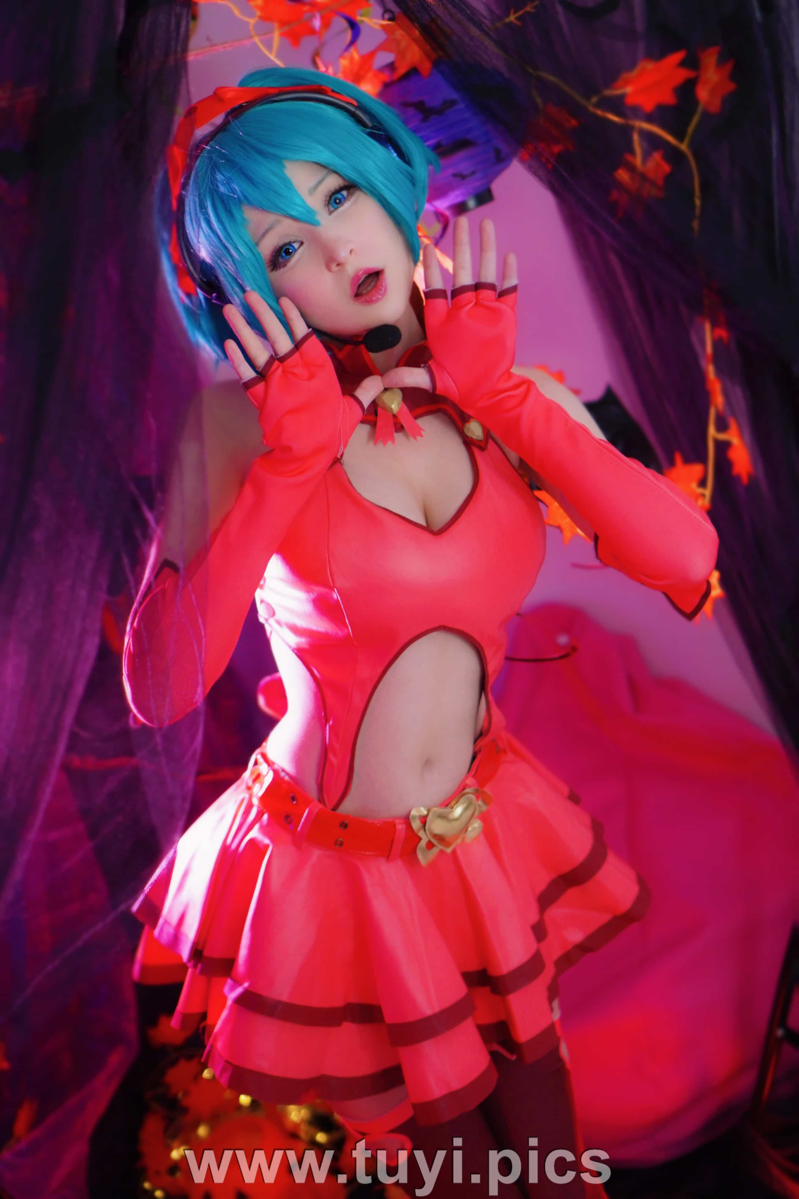 图片[1]-Hidori Rose cosplay Hatsune Miku - Vocaloid [26p]