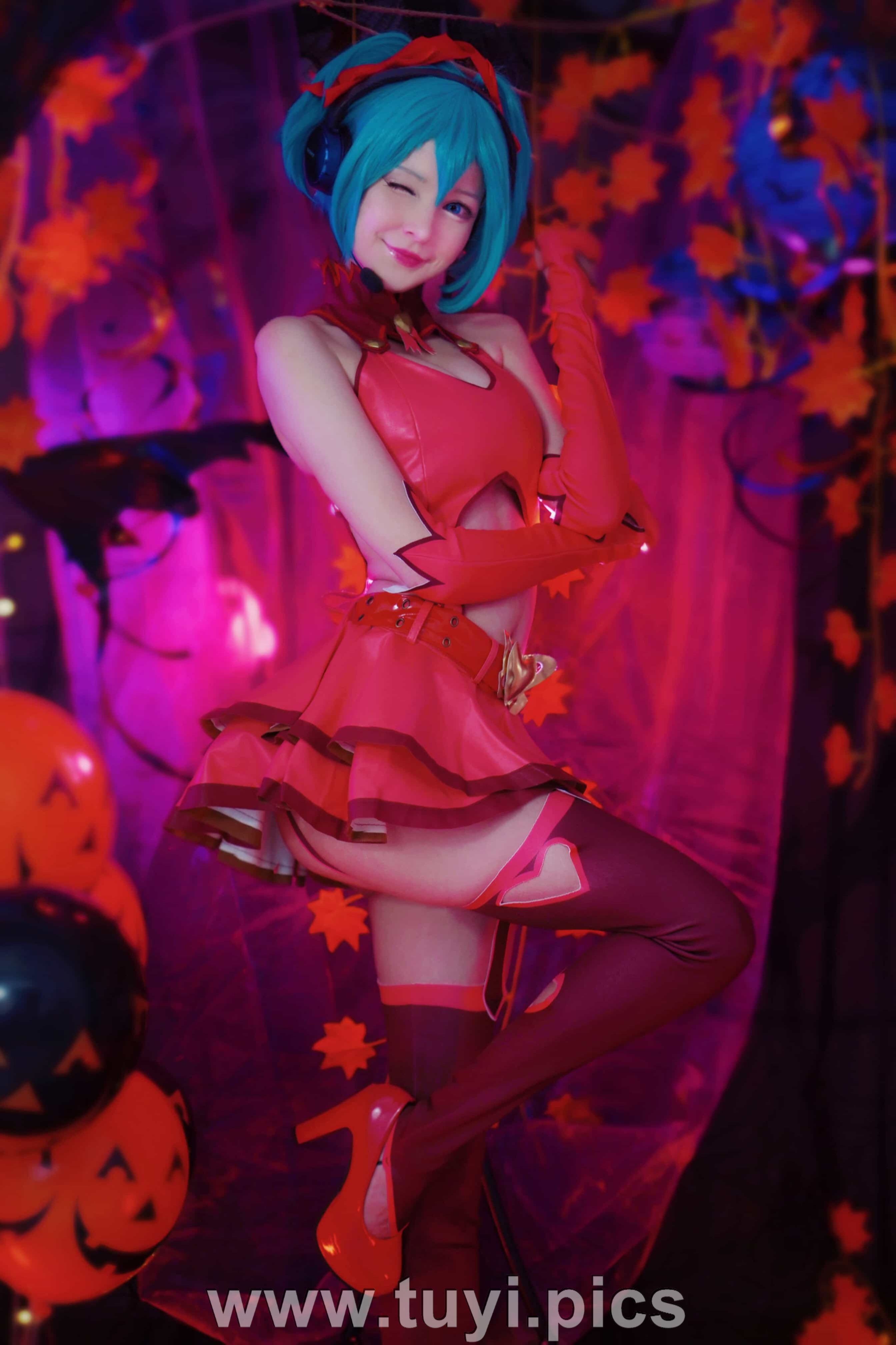 图片[3]-Hidori Rose cosplay Hatsune Miku - Vocaloid [26p]