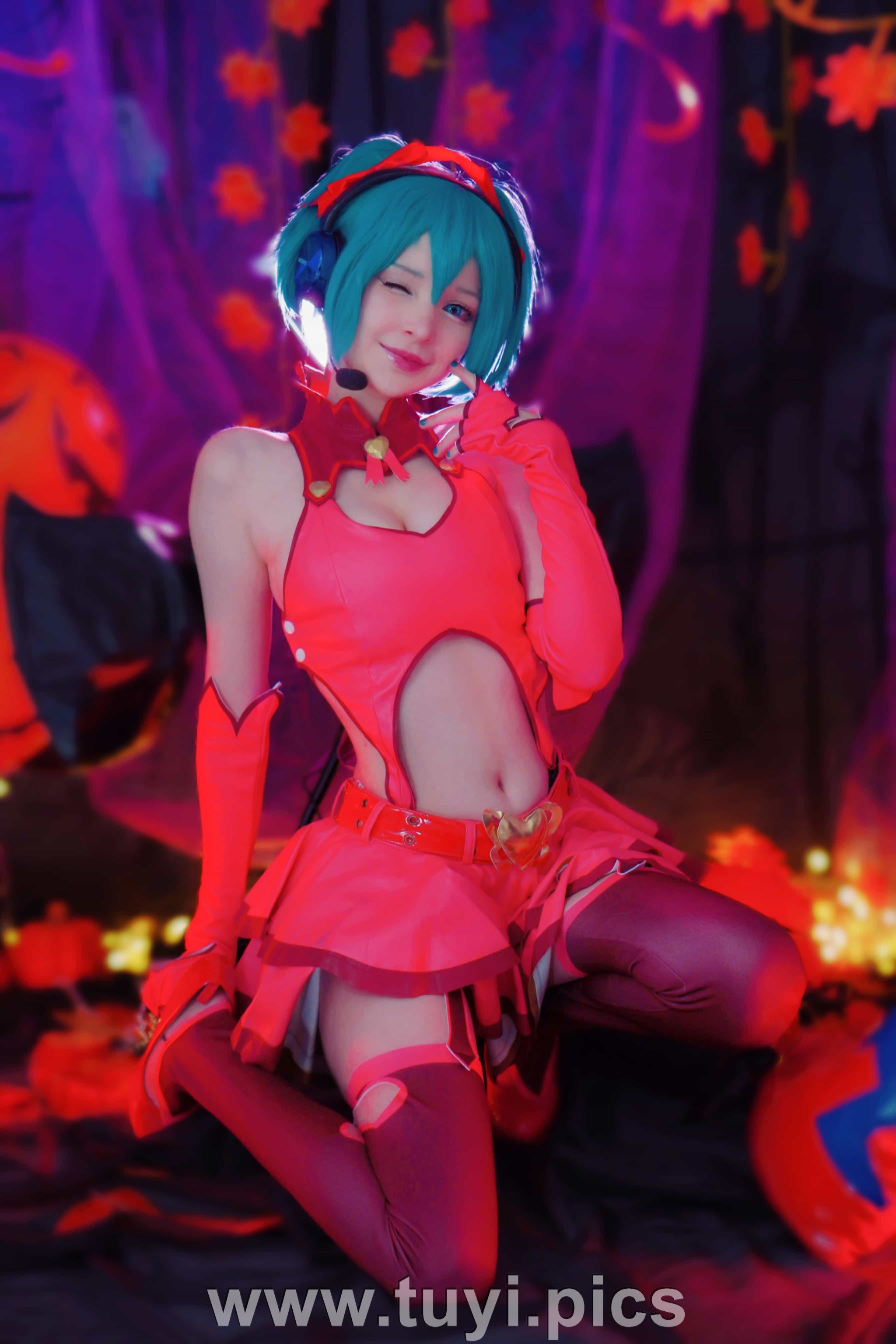 图片[10]-Hidori Rose cosplay Hatsune Miku - Vocaloid [26p]